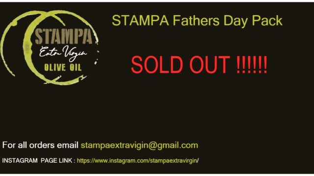 STAMPA FATHERS DAY PACK SOLD OUT!!!