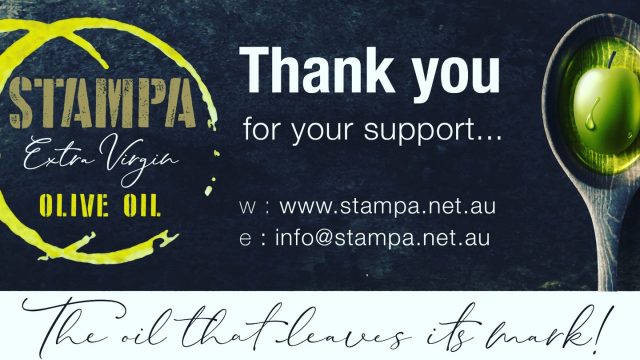 STAMPA would like to thank everybody that has purchased STAMPA gift hampers. With your loyal support STAMPA will always produce the best Extra Virgin Olive Oil available !! Thankyou
#food #giftideas #eatclean